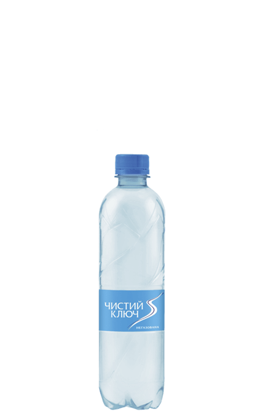 Вода питна негазована "ЧИСТИЙ КЛЮЧ", 0,5